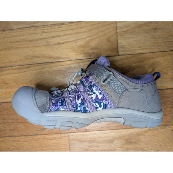 Keen Purple Gray Geometric Hiking Shoes Trail Outdoor Gorpcore Women's 7 - Picture 4 of 9
